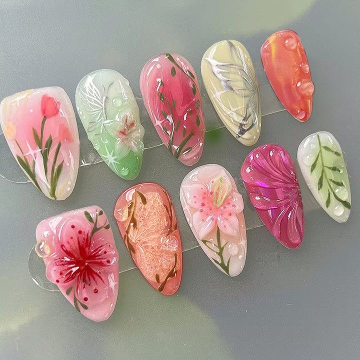 DIY Press-On Nail Art Set Kalsten