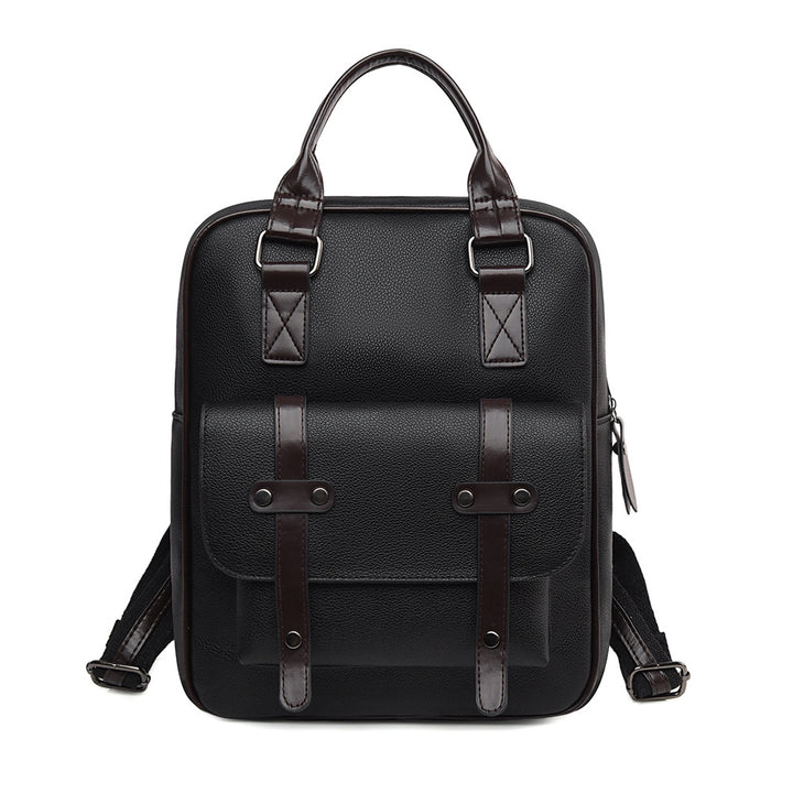 Structured Leather Backpack Kalsten