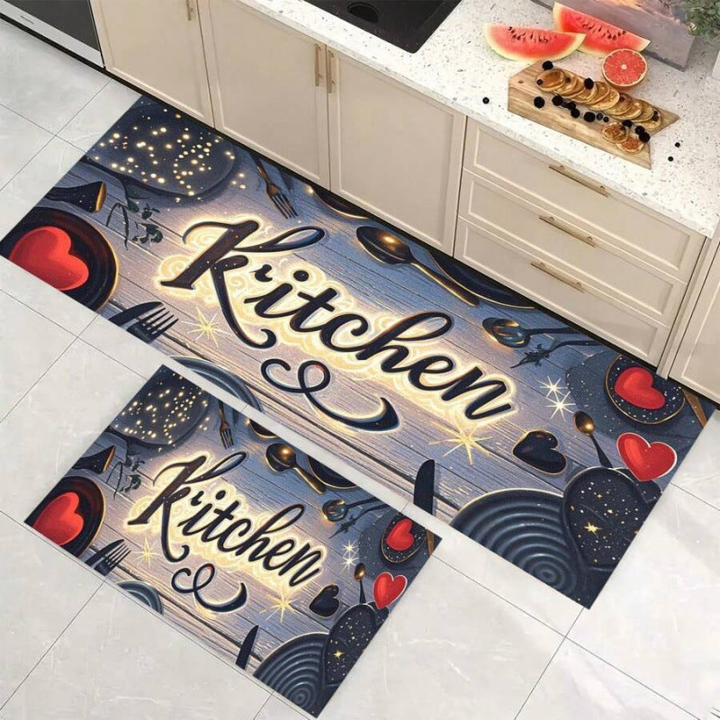 Festive Christmas Kitchen Mat Kalsten