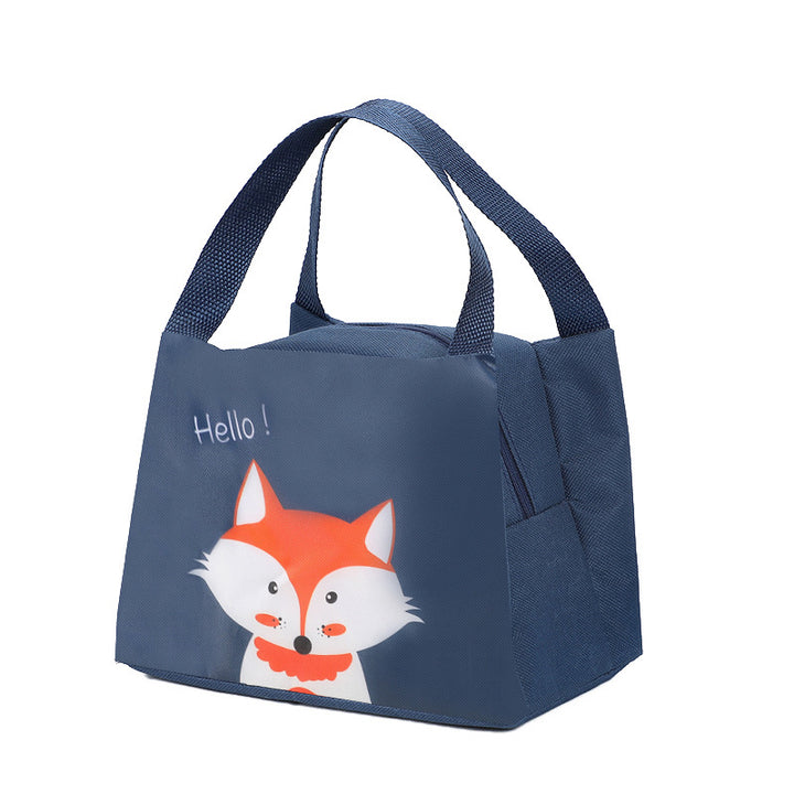 Insulated Fox-Themed Lunch Bag