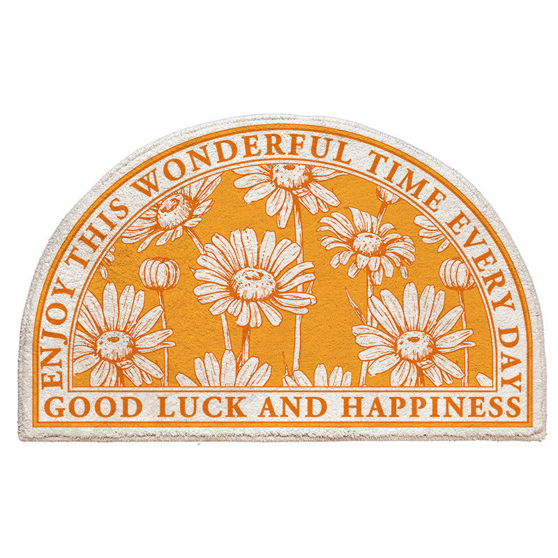 Floral Emblazoned Area Mat Kalsten