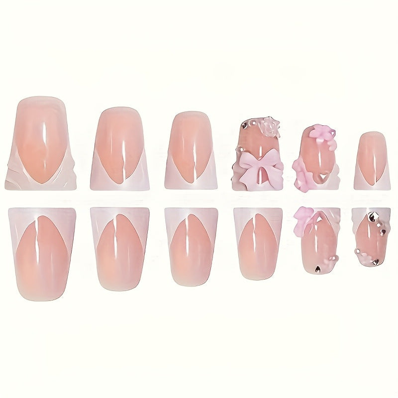 Artistic Floral Press-On Nail Extensions Kalsten