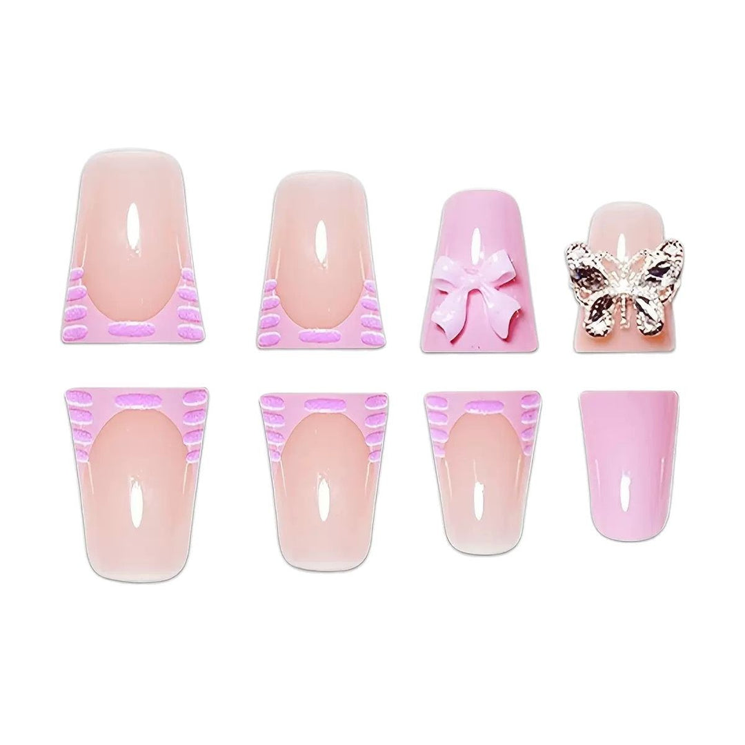 3D Floral Press-On Nail Art Set Kalsten