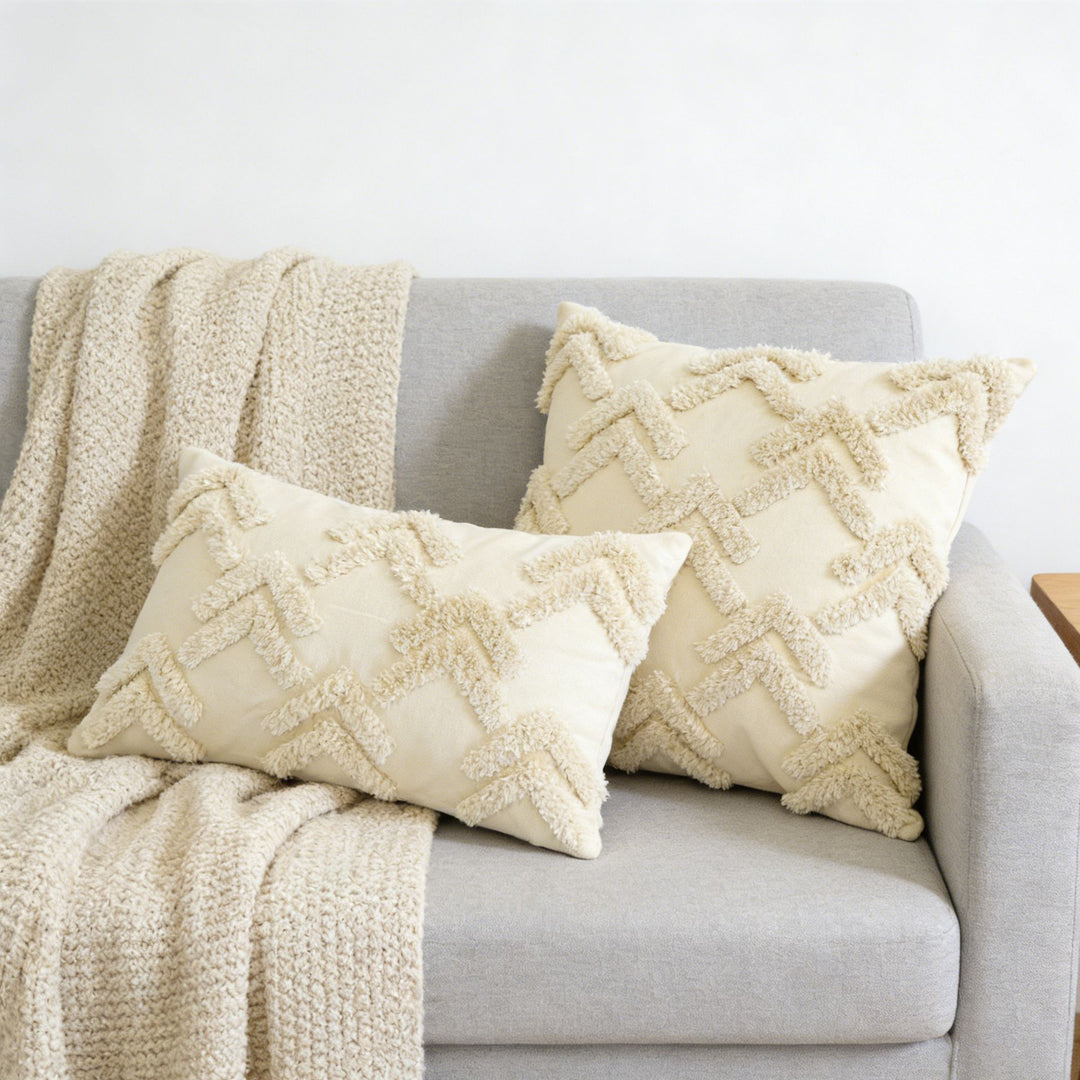 Decorative Chevron Pattern Cushion