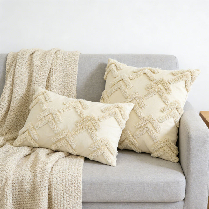 Decorative Chevron Pattern Cushion