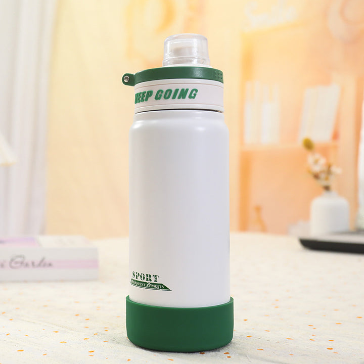 Insulated sports drinking bottle with leak-proof lid Kalsten