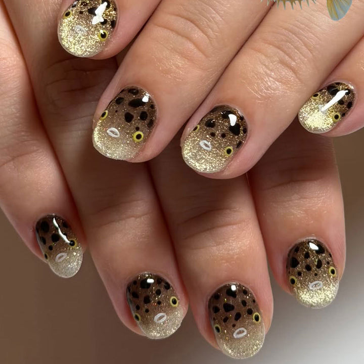 Creative 3D Animal Print Nail Art Kalsten