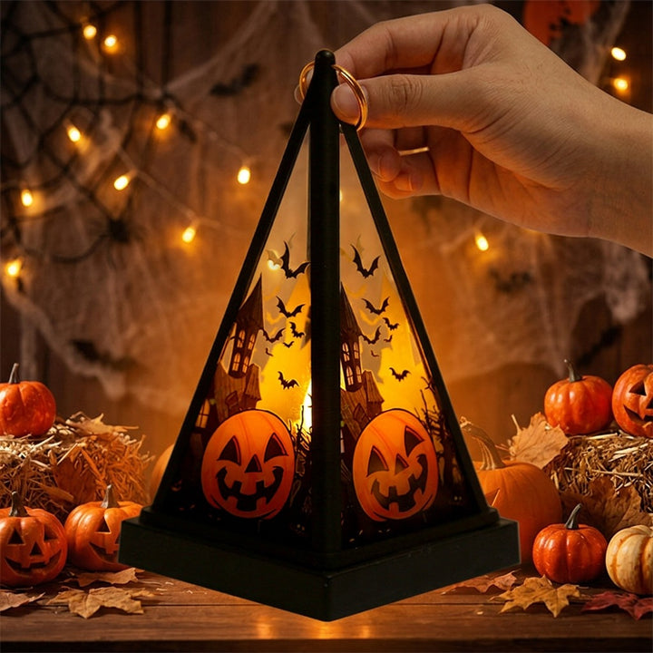 Halloween Decoration Lantern with Artificial Light Effect