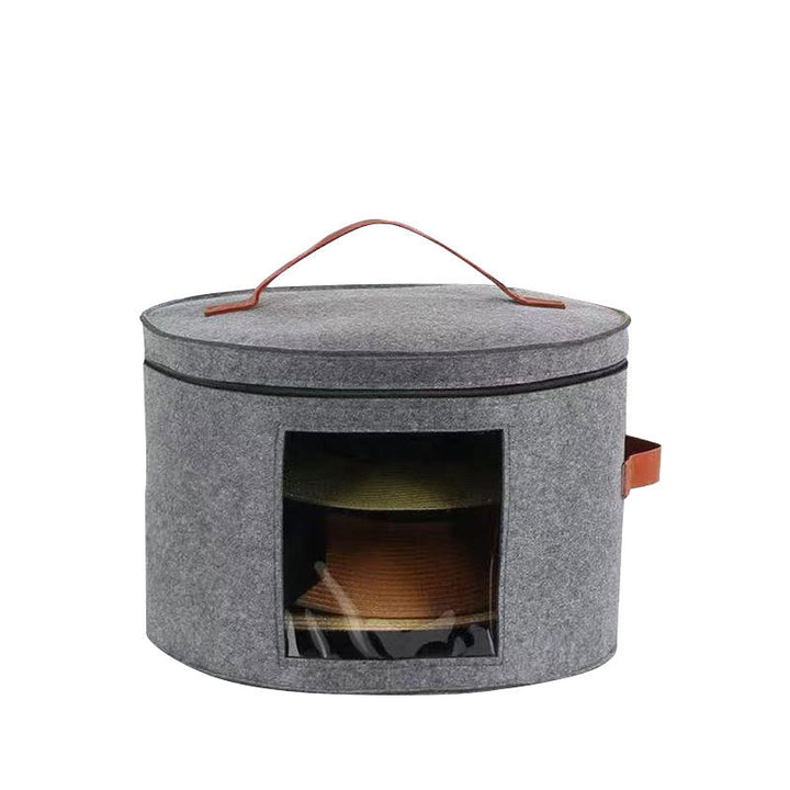 Practical storage basket with viewing window Kalsten