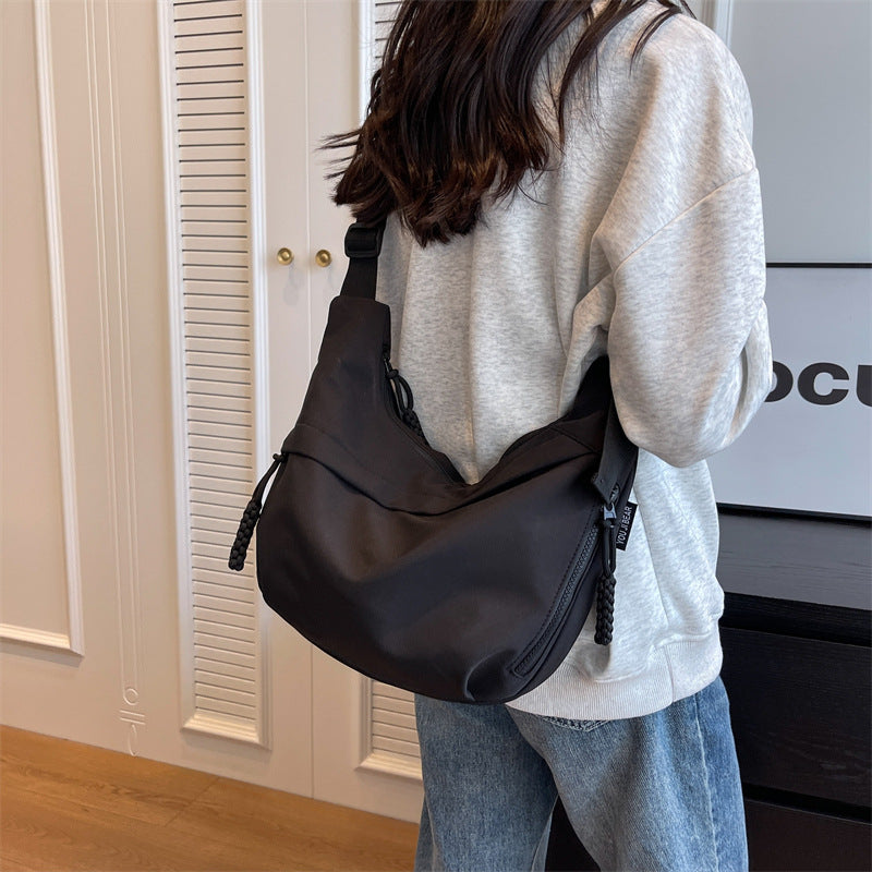 Casual Multi-Pocket Utility Sling Bag