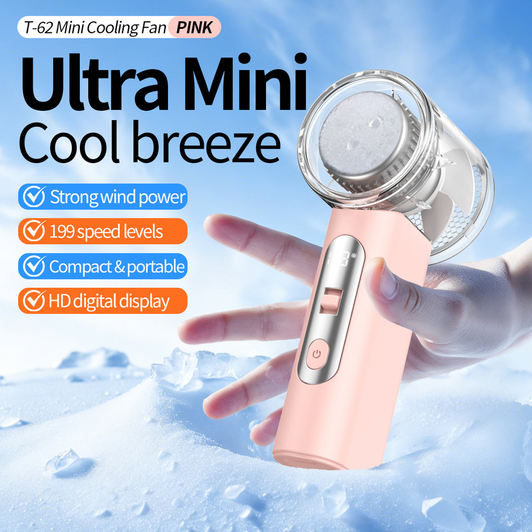 Women's Portable Mini Wind Cooler with HD Display Kalsten