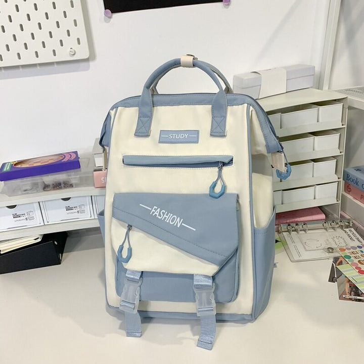 Multifunctional Study Backpack with Stylish Design