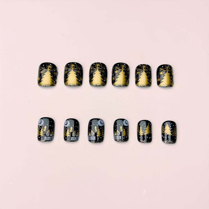 Elegant Winter Nail Art Kalsten