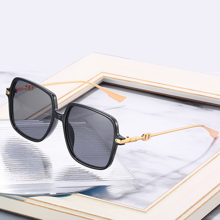 Oversized Chic Square Frame Sunglasses Kalsten