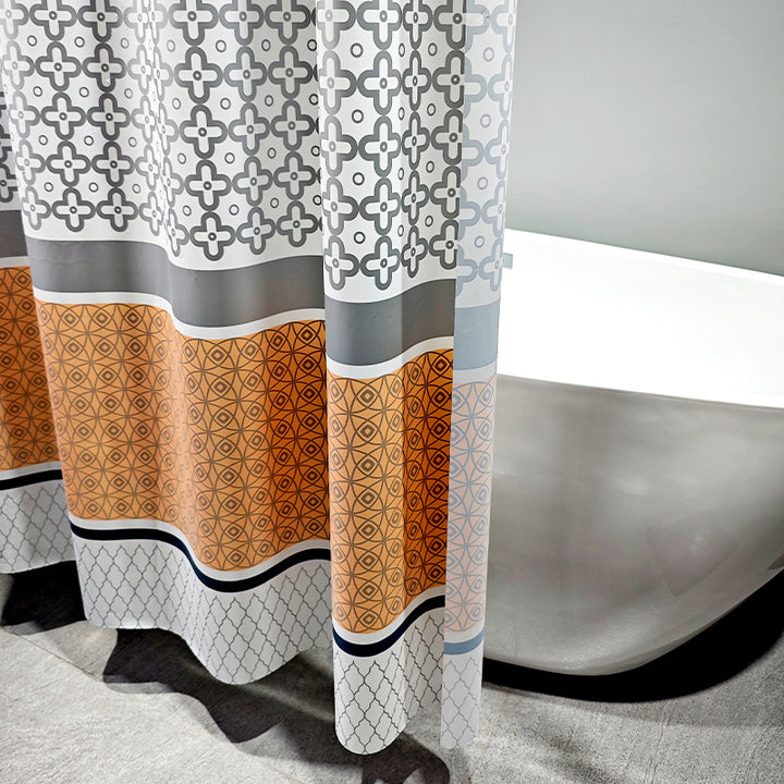 Stylish Geometric Shower Curtain Kalsten