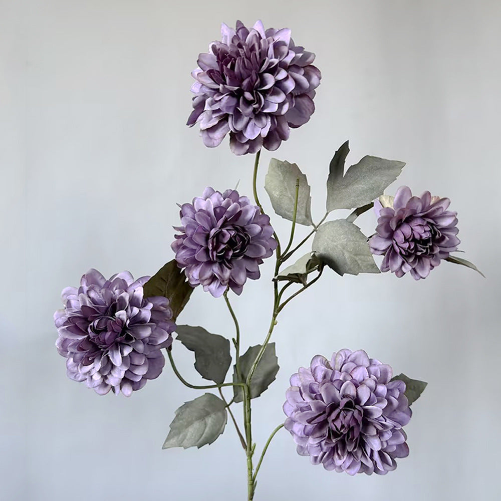 Elegant Artificial Dahlia Bouquet