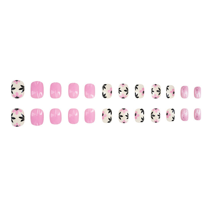 Festive Holiday Themed Press-On Nails