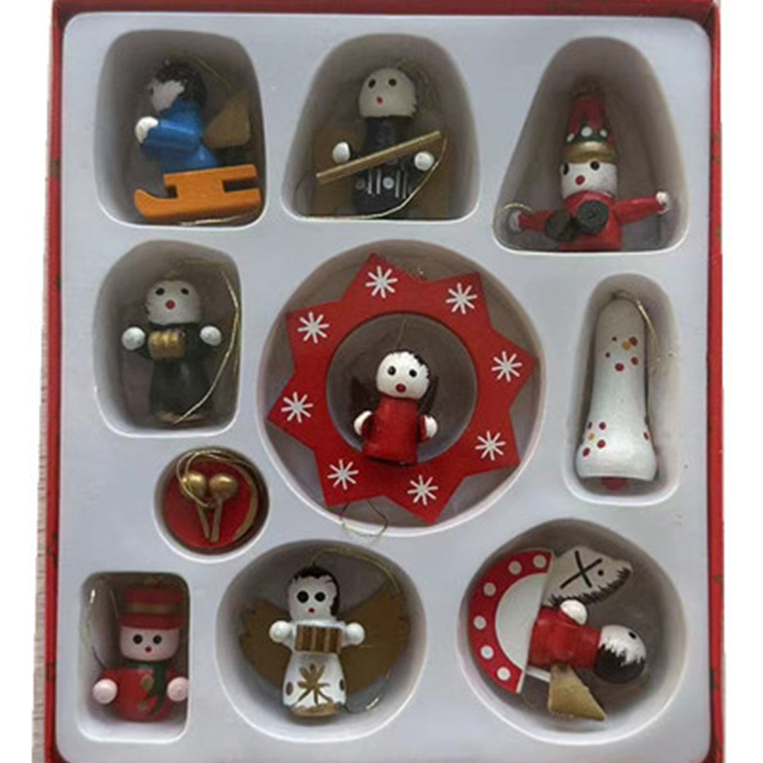 Decorative Christmas Themed Figurine Set Kalsten