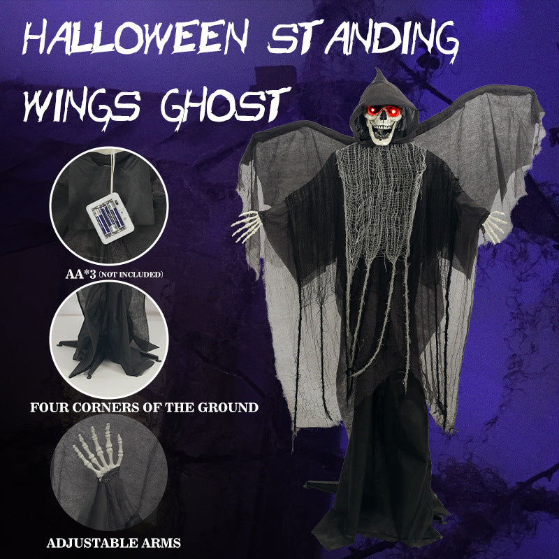 Spooky Animated Grim Reaper Decoration Kalsten