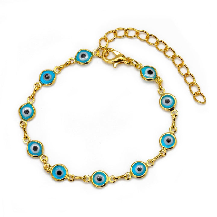 Decorative Evil Eye Charm Bracelet Kalsten