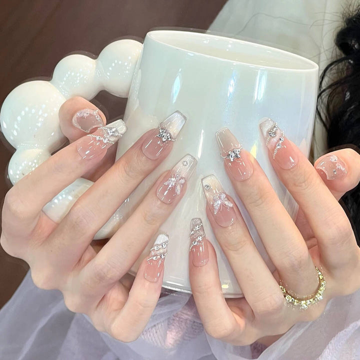 Whimsical Character-Designed Press-On Nail Art Kalsten