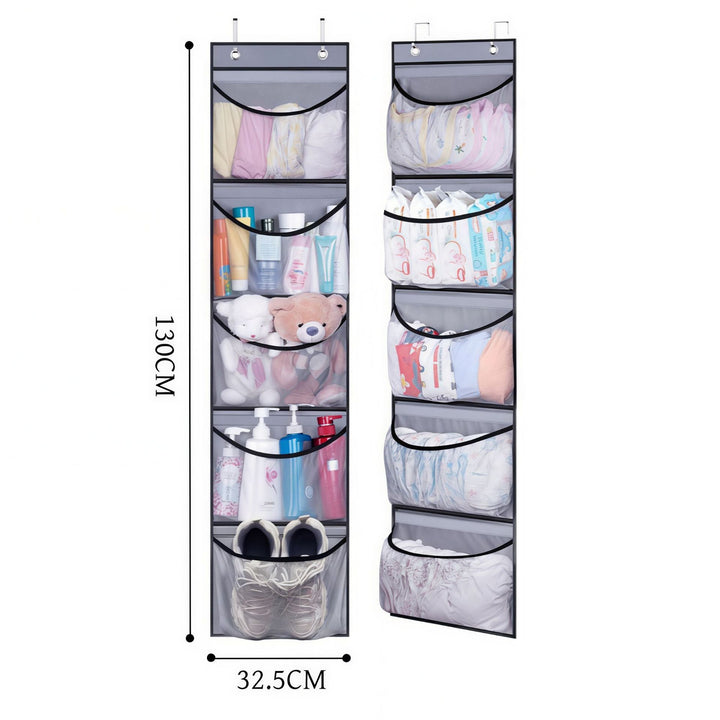 Vertical storage system made of net material Kalsten