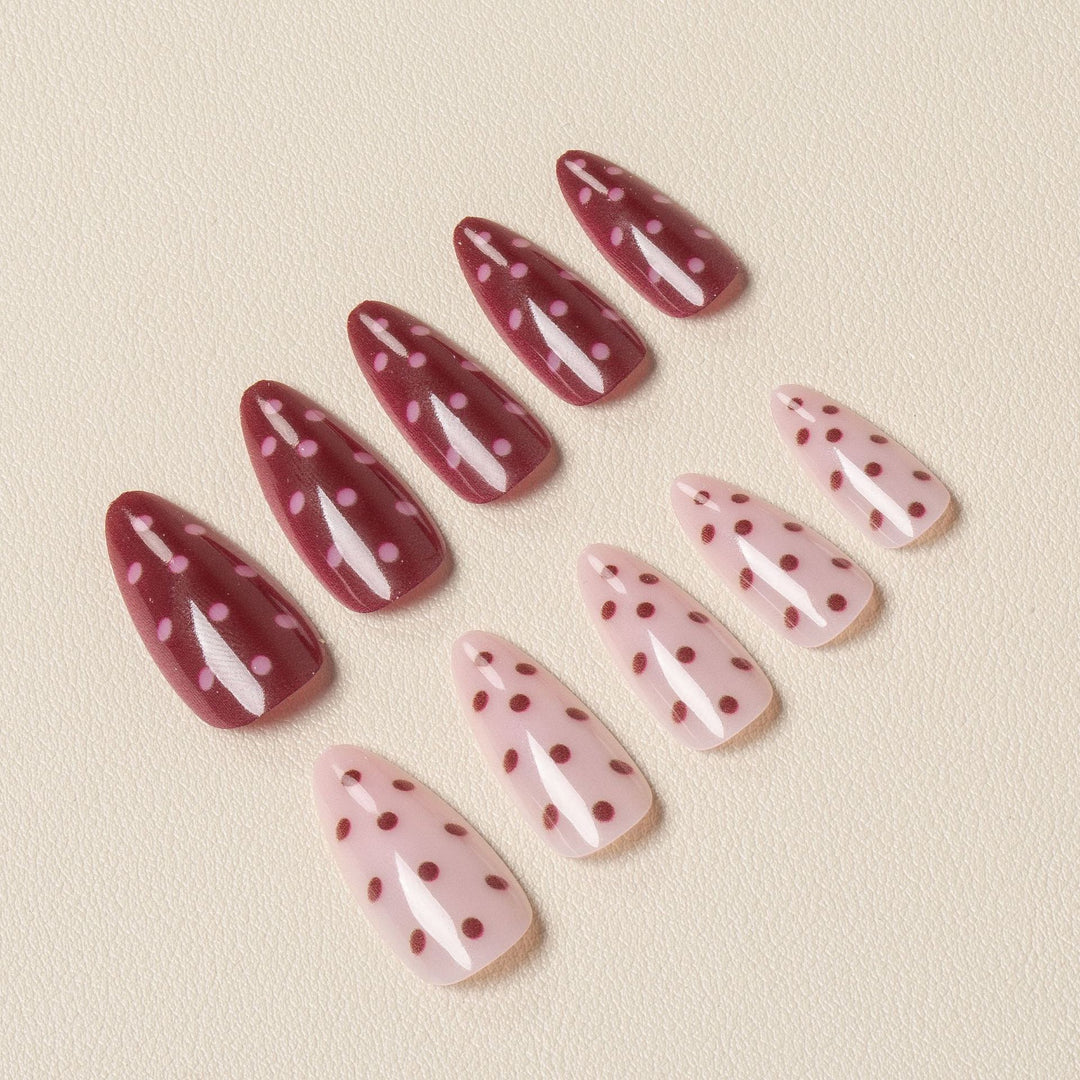 Elegant Stiletto Press-On Nail Art