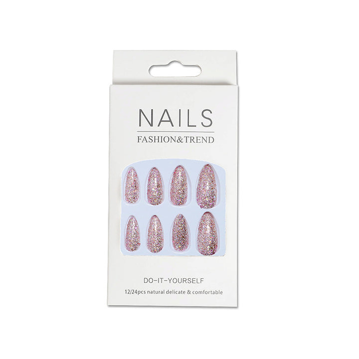 Glamorous Glitter Press-On Nail Set Kalsten