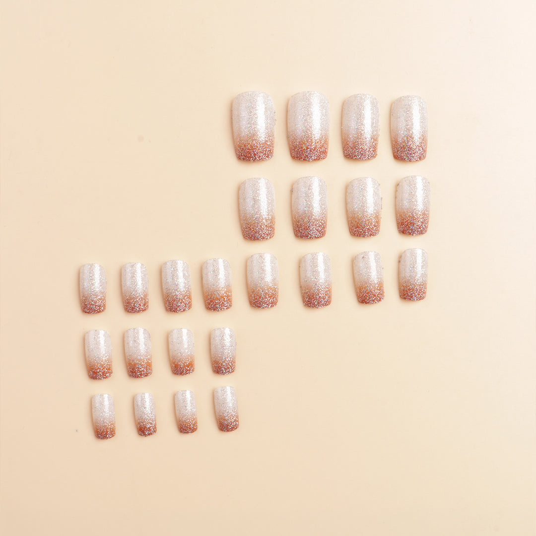 Glitter Ombre Press-On Nail Set Kalsten