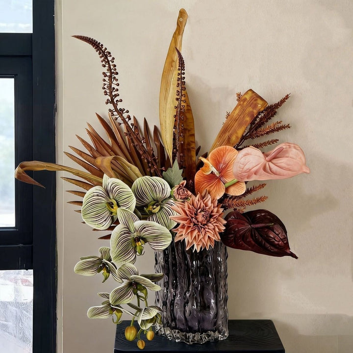 Artistic Botanical Sculpture