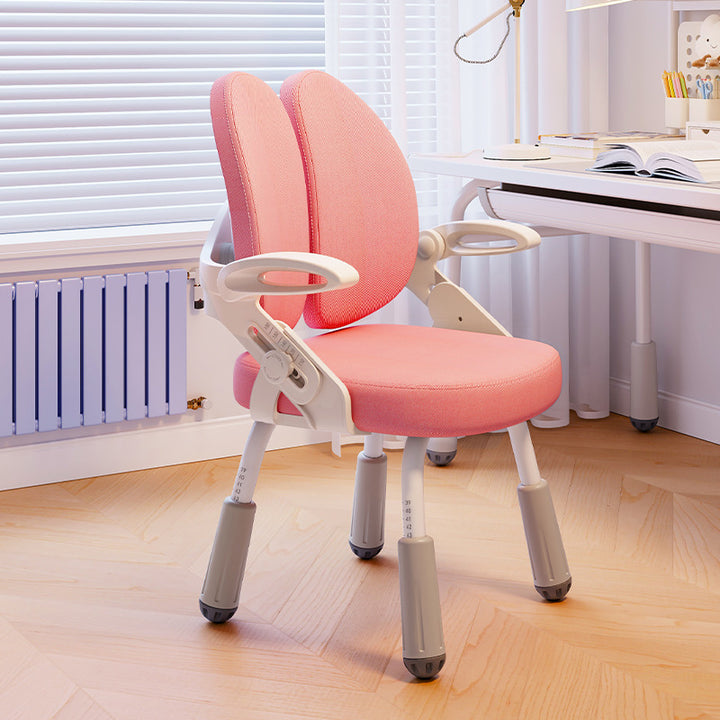 Ergonomic children's chair with adjustable seat height and double backrest Kalsten
