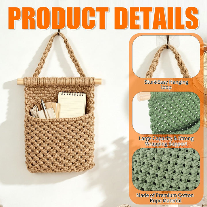 Macrame Wall Organizer Kalsten