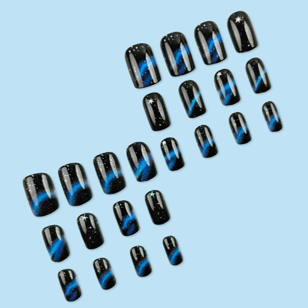 Galaxy-Themed Nail Art Set Kalsten