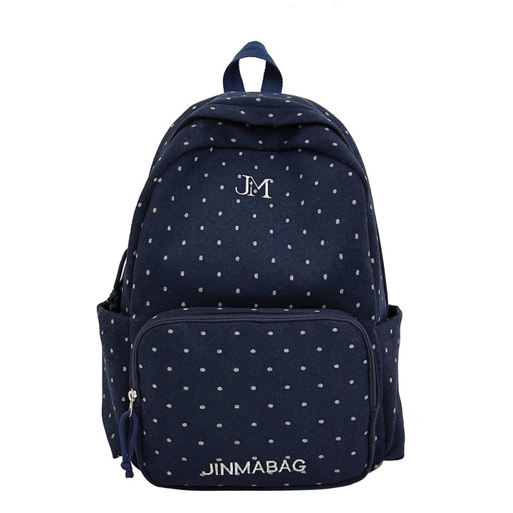 Polka Dot Patterned Backpack Kalsten