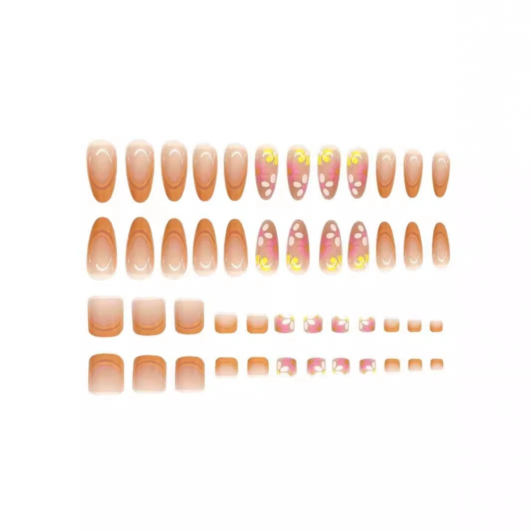 Artistic Floral Nail Art Kalsten