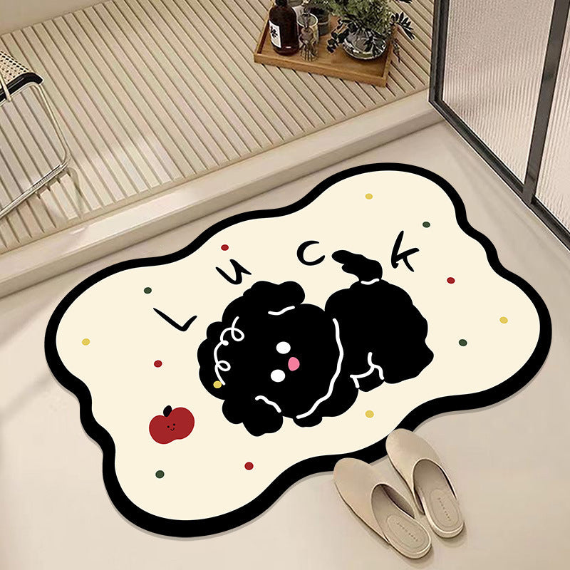 Cute Cartoon Animal Bath Mat Kalsten