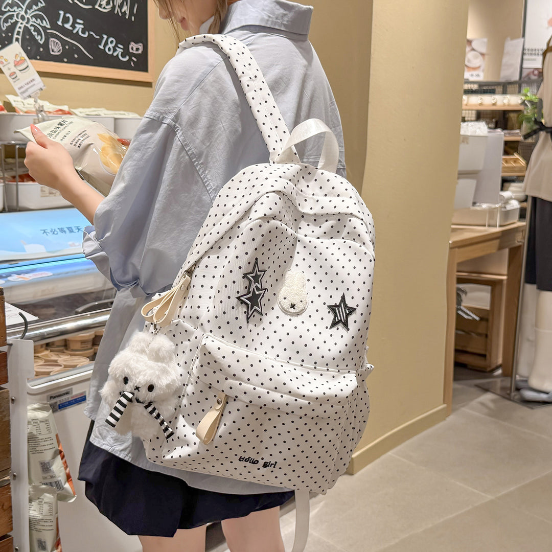 Fun-Themed Polka Dot Backpack Kalsten