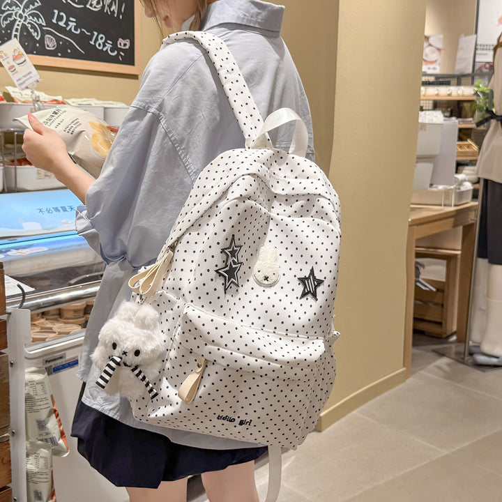 Fun-Themed Polka Dot Backpack Kalsten