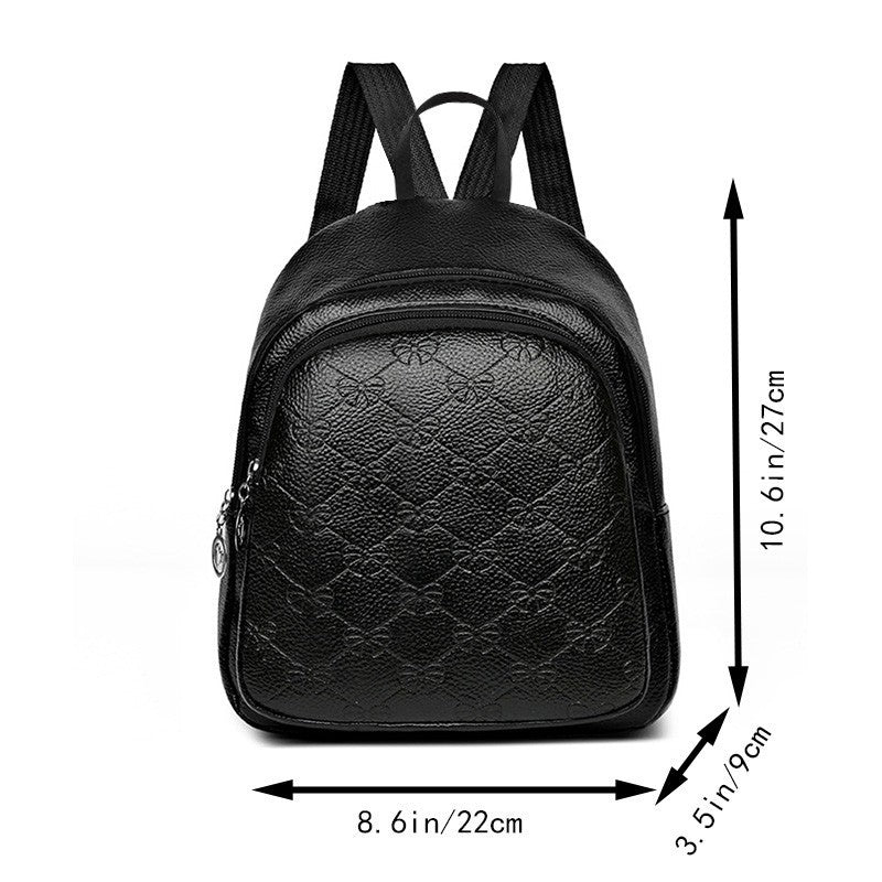 Compact Textured Backpack Kalsten