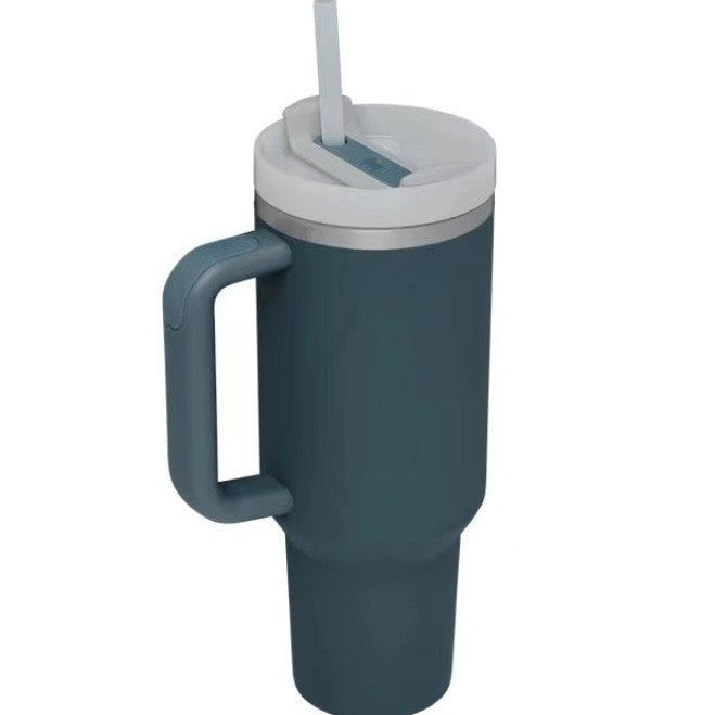 Ladies Insulated Mug with Handle and Practical Straw Kalsten