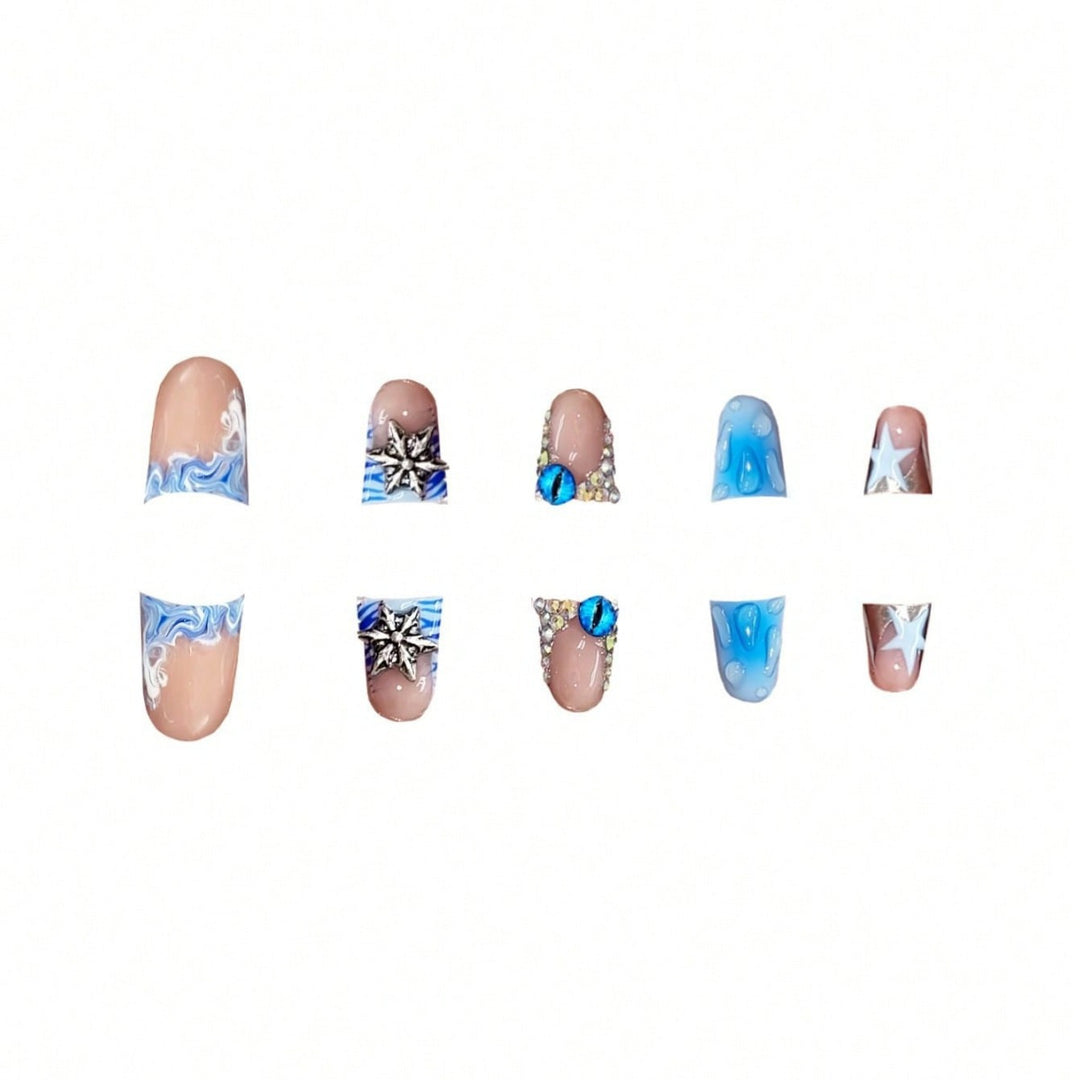 Artistic Gel Nail Art Design Kalsten