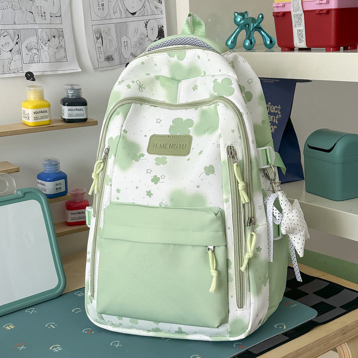 Charming Floral Print Backpack Kalsten