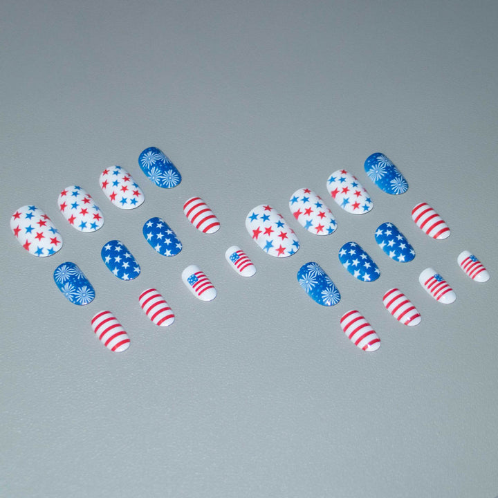 Patriotic Nail Art