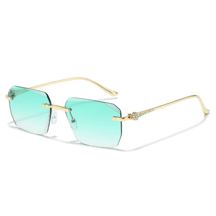 Fashion-Forward Geometric Shield Sunglasses Kalsten