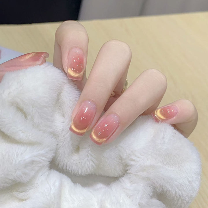 Glossy Ombre Nail Art Extensions Kalsten