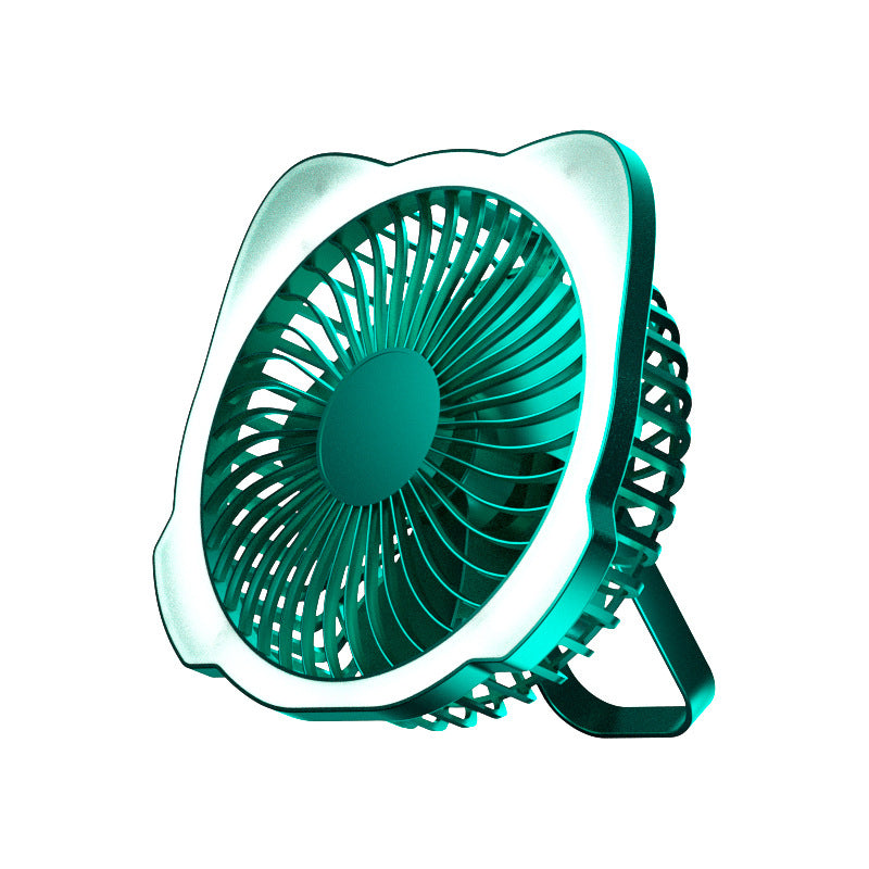 Women's portable table fan with LED light Kalsten