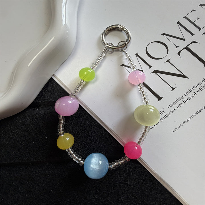 Decorative Beaded Keychain Holder Kalsten 1790134943