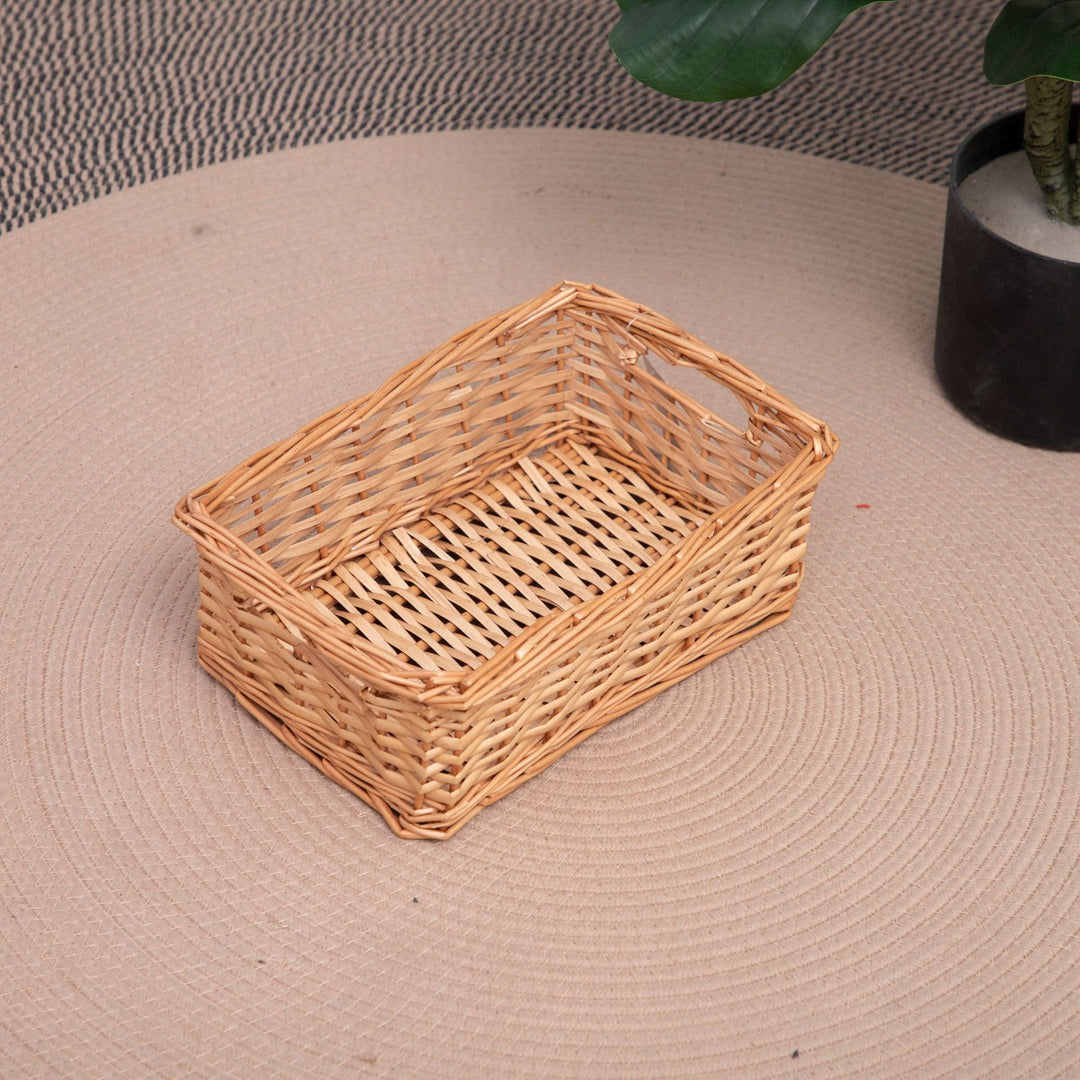 Woven Rectangular Storage Basket Kalsten