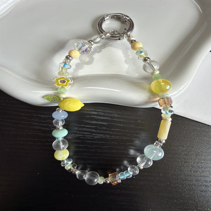 Decorative Beaded Charm Keychain Kalsten 1790135504