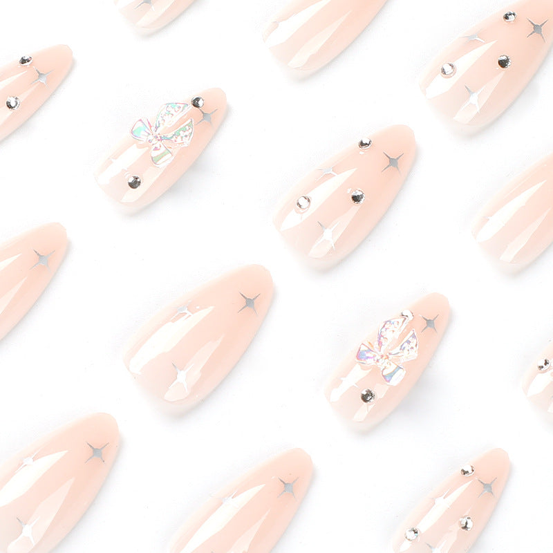 Artful stiletto nails with elegant decoration design Kalsten